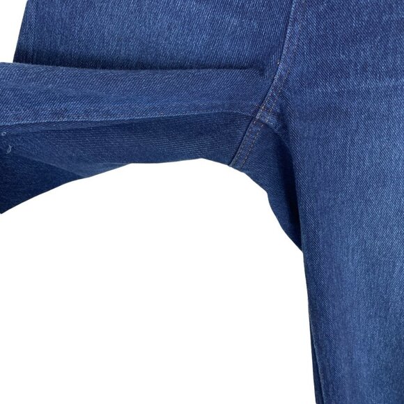 Spanx Ready To Wow Cropped Denim Leggings Blue Stretch Jegging Size S - Picture 7 of 11